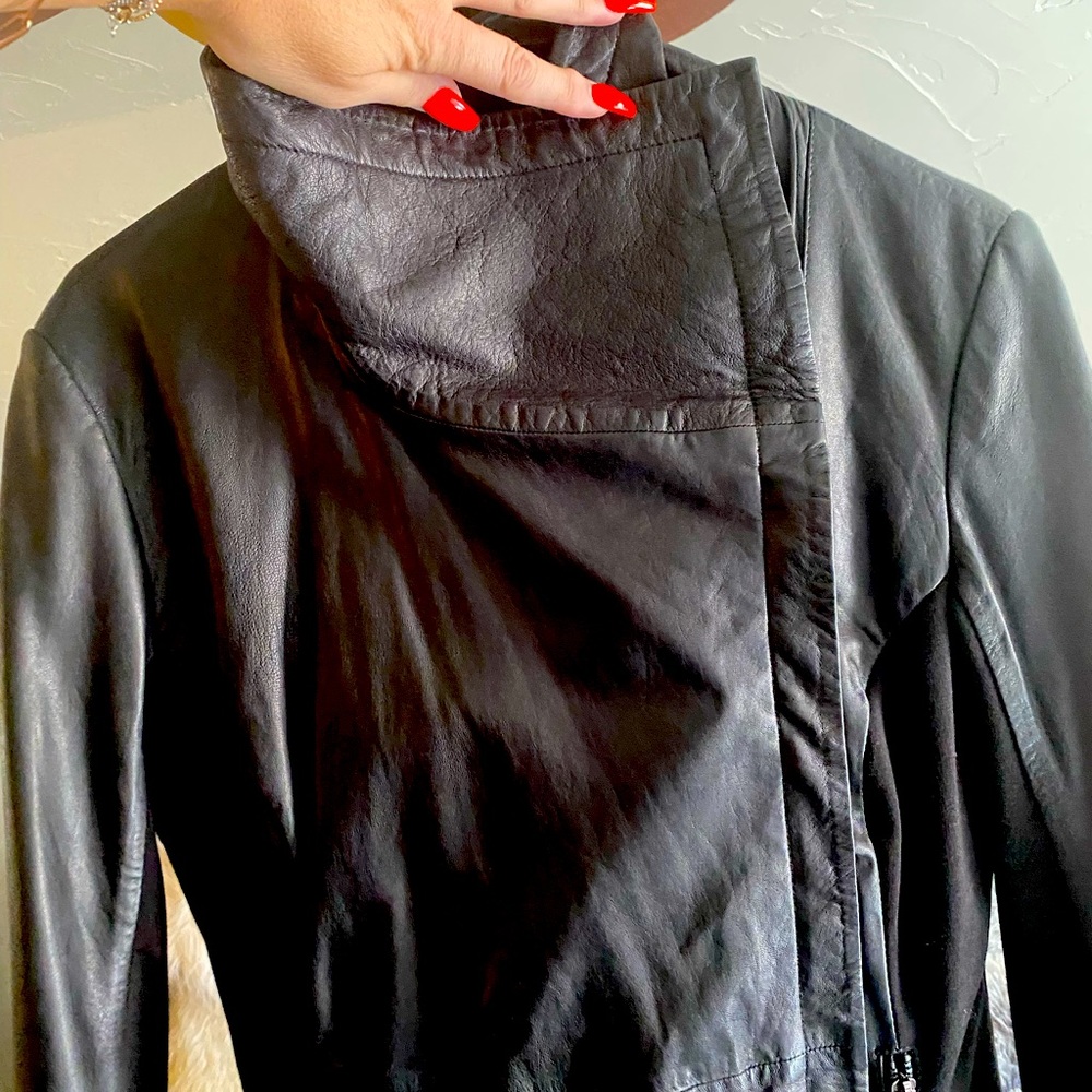 Leather jacket